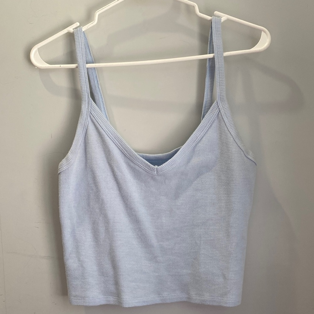 Baby Blue American Eagle Tank Top